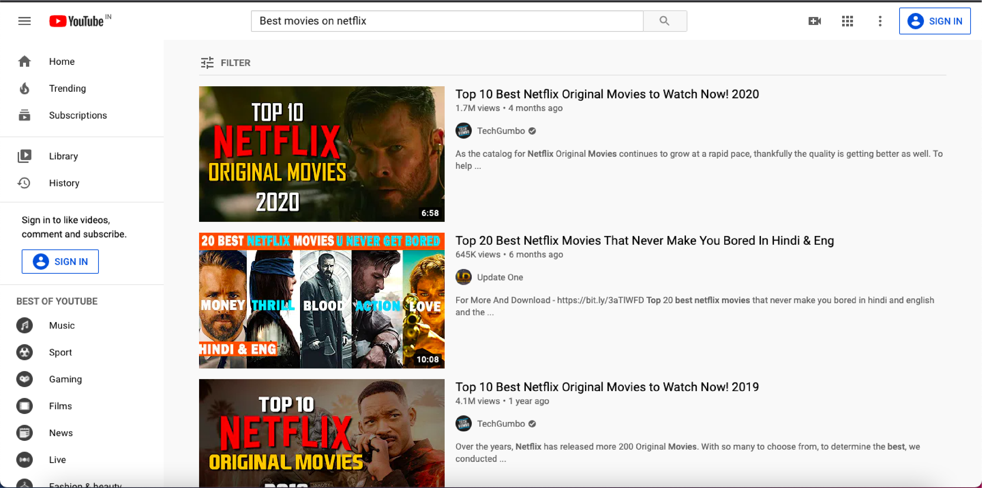 Best movies on Netflix